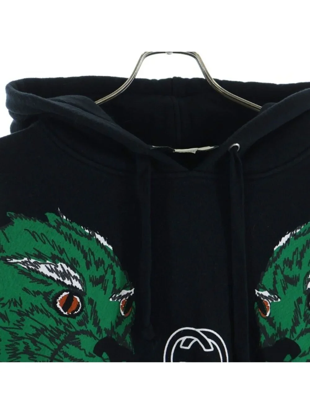 Gucci Tiger Print Hooded Sweatshrt Pullover Hoodie Black